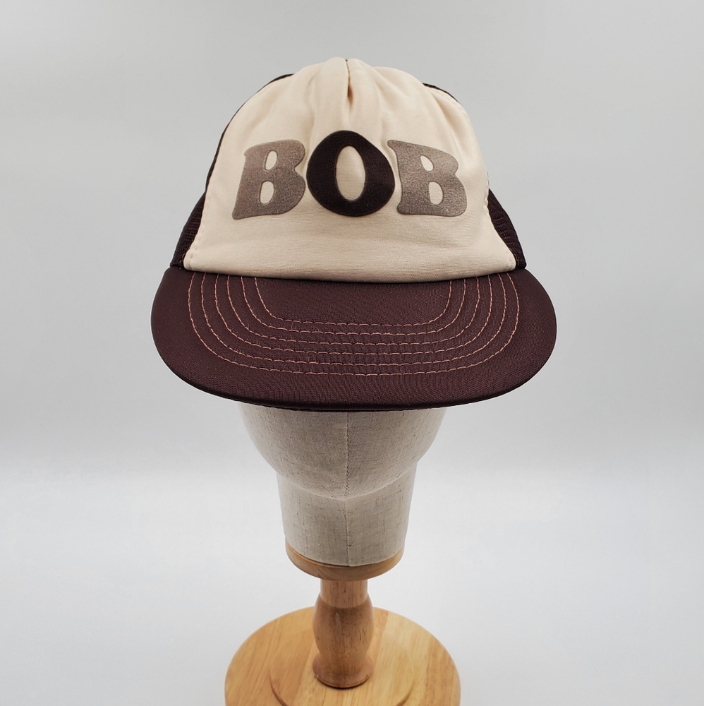 BOB Mesh Vintage Trucker Snap Back Hat